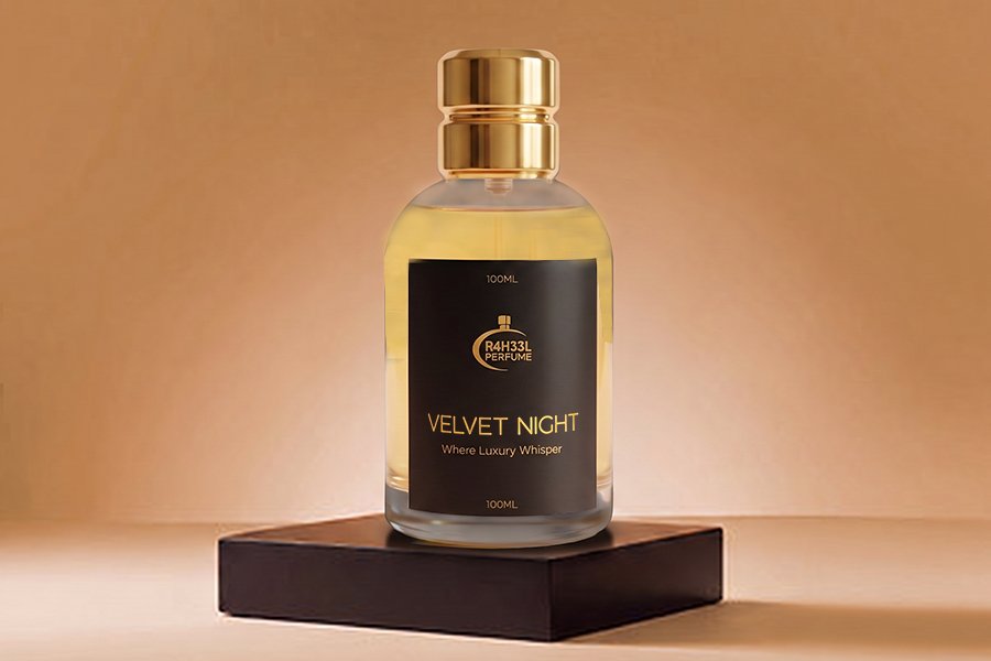 Velvet Night Perfume Bottle